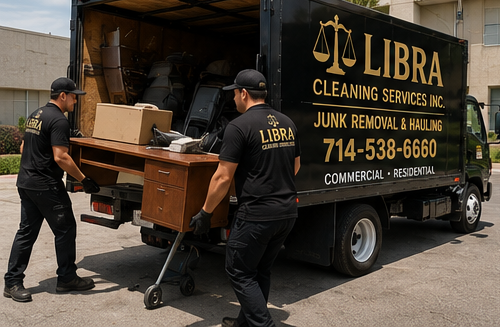 Trash hauling service Orange County
